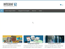 Tablet Screenshot of integraf.com